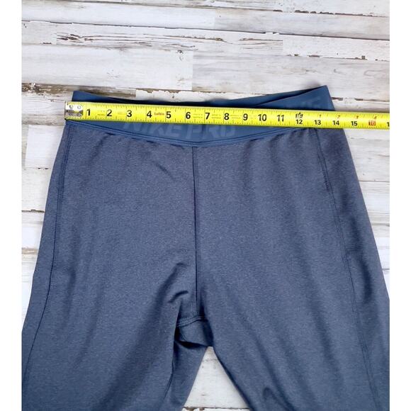 Nike Pro Dri Fit Compression Leggings Women's Large Gray Running Yoga Fitness - Picture 11 of 12